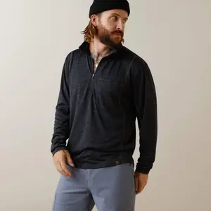T-shirt manche longue 1/2 zip Ariat Rebar Evolution image-1