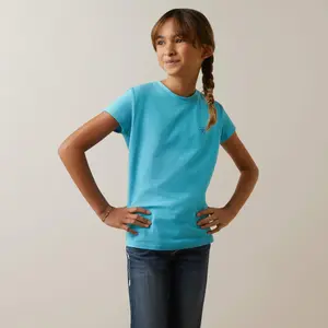Girl's varsity camouflage t-shirt Ariat image-0
