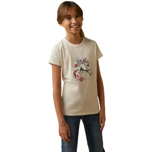 Girl's T-shirt Ariat Flora image-0