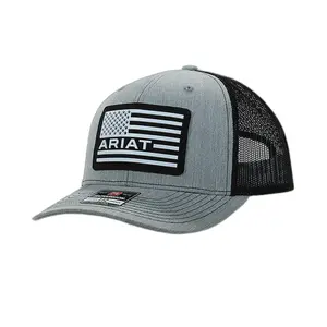 Trucker-kasket Ariat Usa flag patch logo image-0