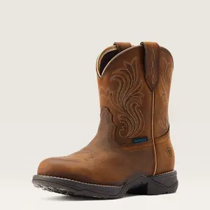 Women's round toe western boots Ariat Anthem Toe II image-1