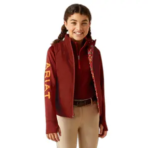 Girl's reversible sleeveless waterproof jacket Ariat Bella image-0