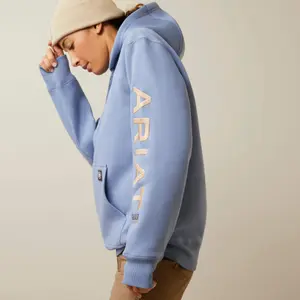 Grafisk huvtröja för kvinnor Ariat Rebar image-2