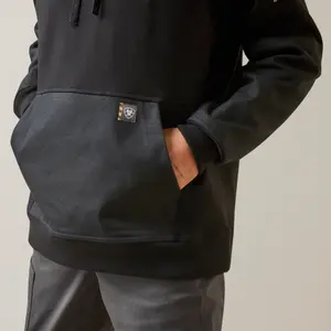 Hooded sweatshirt duracanvas Ariat Rebar Workman image-2