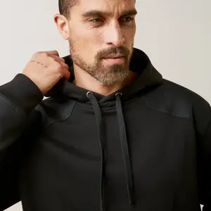 Hooded sweatshirt duracanvas Ariat Rebar Workman image-4