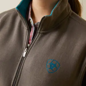 Sweatshirt 1/2 zip woman Ariat Logo image-3