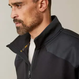 Sweatshirt 1/4 zip imperméable duracanvas Ariat Rebar Workman image-4