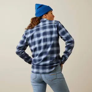 Women's long sleeve shirt Ariat Rebar Flannel Dura Stretch image-1