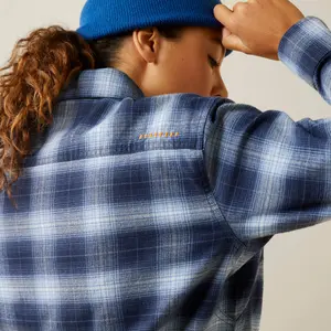 Women's long sleeve shirt Ariat Rebar Flannel Dura Stretch image-2