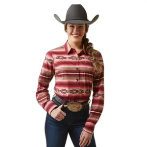 Women's long sleeve shirt Ariat Team Kirby Stretch image-0