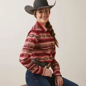 Women's long sleeve shirt Ariat Team Kirby Stretch image-1