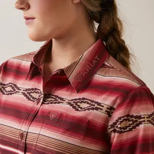 Women's long sleeve shirt Ariat Team Kirby Stretch image-3