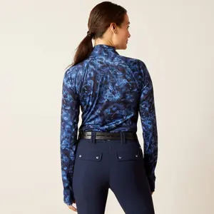 Camiseta de equitación 1/4 cremallera para mujer Ariat Lowell 2.0 image-1