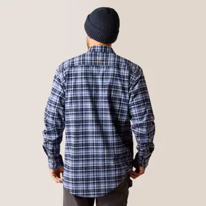 Long sleeve flannel shirt Ariat Rebar DuraStretch image-1