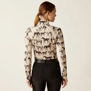 Women's 1/4 zip riding jersey Ariat Sunstopper 2.0 image-1