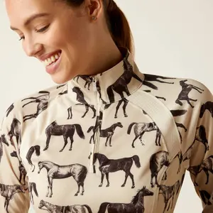 Women's 1/4 zip riding jersey Ariat Sunstopper 2.0 image-3