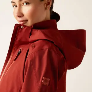 Veste imperméable à capuche femme Ariat H2O image-2