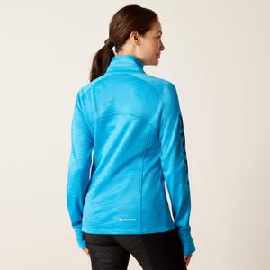 Sweatshirt Reiten 1/2 Reißverschluss Frau Ariat Tek Team image-1