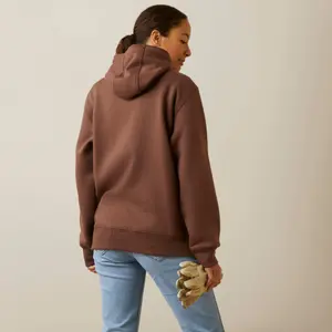 Women's 1/2 zip hooded sweatshirt Ariat Rebar Skill Set image-1