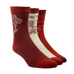 Lot de 3 paires de chaussettes femme Ariat Charm Crew image-0