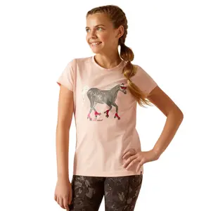 Girl's T-shirt Ariat Roller Poney image-0