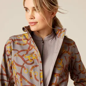 Riding jacket woman Ariat New Team Softshell image-3