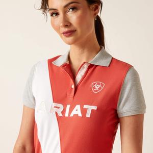 Poloshirt til kvinder Ariat Taryn Button image-2