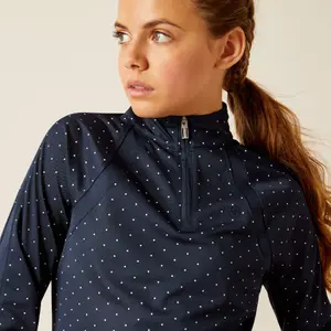 Girl's long-sleeved 1/4 zip T-shirt Ariat Sunstopper 3.0 image-2