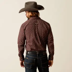 Aangesloten westernshirt met lange mouwen Ariat Team Koen image-1