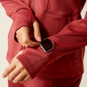 Sweatshirt de equitação com fecho completo para mulher Ariat Zaphus image-2