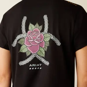 Γυναικείο T-shirt Ariat Rebar Workman Rose image-2