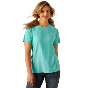 10054529-dames-t-shirt-ariat-laguna-logo-blauw-turkoois
