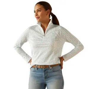 Baselayer 1/4 zip mulher Ariat Sunstopper 3.0 image-0