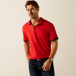 1/4 zip riding polo Ariat Bandera image-1