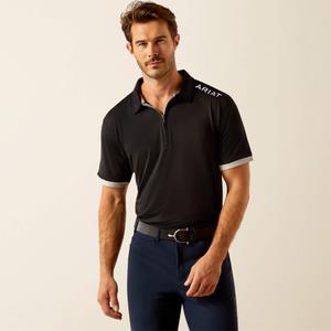 1/4 zip riding polo Ariat Bandera image-1