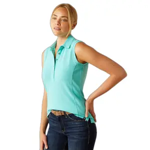 Woman's sleeveless polo shirt Ariat Prix 3.0 image-0