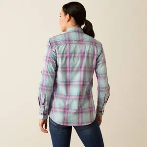 Blusa de manga larga de mujer Ariat Rebar Made Tough DuraStretch image-1