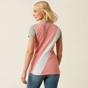 Polotröja för kvinnor Ariat Taryn Button image-1