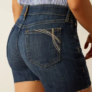 Jeansshorts för kvinnor Ariat Naz 5" image-3