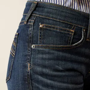 Jeansshorts för kvinnor Ariat Naz 5" image-4