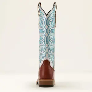 Stivali western da donna in pelle Ariat Futurity Blanche image-2