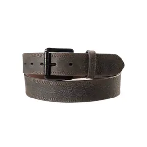 Triple stitched leather belt Ariat Work image-0
