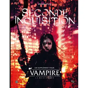 Brettspiele Arkhane Asylum Vampire la Mascarade Livre V5 La Seconde Inquisition
