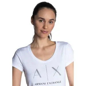 T-Shirt Frau Armani Exchange 8NYT83-YJ16Z-1000 image-3