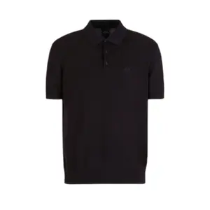 Piqué-Polo mit kontrastierenden Details Armani Exchange