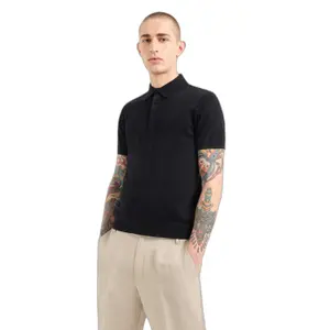 Piqué-Polo mit kontrastierenden Details Armani Exchange image-1