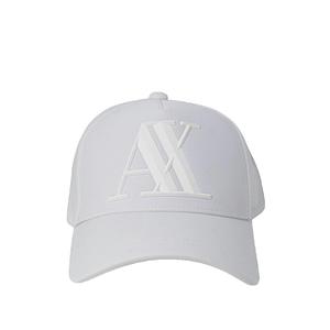 954079-cc518-white-baseball-kappe-armani-logo-gommato-basic-weiss-tu