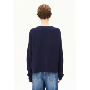Pullover mit Rundhalsausschnitt Damen Armedangels Merinaa Links Links image-3