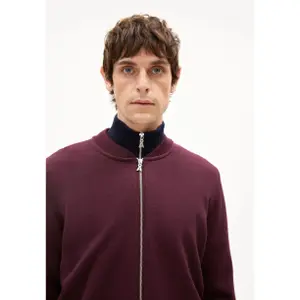 Zip-up sweatshirt Armedangels Agaamon image-4