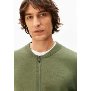 Zip-up sweatshirt Armedangels Agaamon image-4